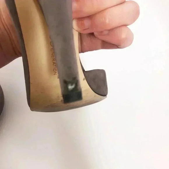 BCBGeneration Faux Suede One Side Heel Stiletto - Picture 11 of 13